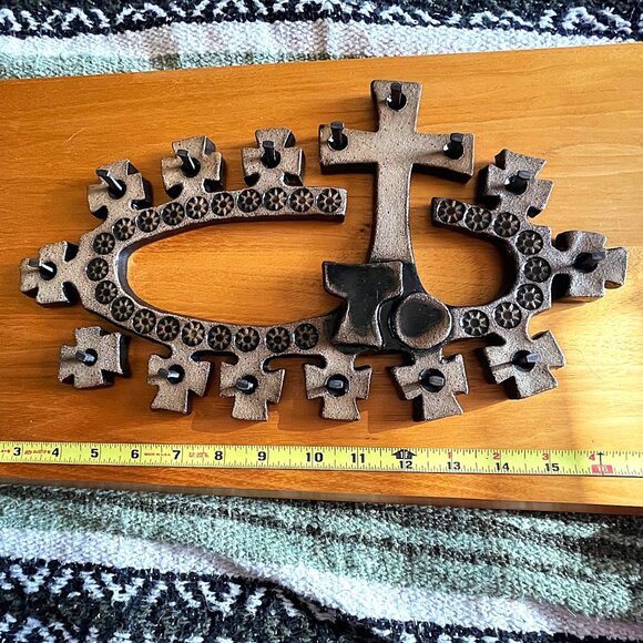 VTG Artisan Handmade Stoneware Pottery Last Supper Award Winning Religious Décor - Picture 1 of 16